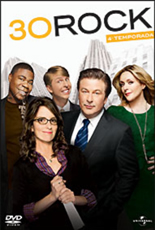 30 Rock Quarta Temporada Box 4 Dvds