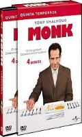 Monk Quinta Temporada Box 4 Dvds